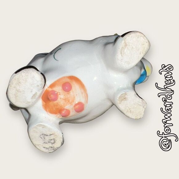 Vintage Floral Cow Creamer - Picture 11 of 12